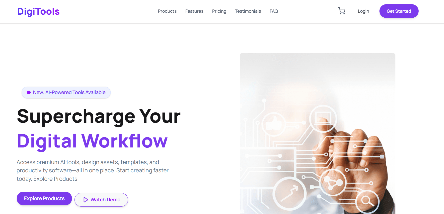 Digital Tools Buying Website